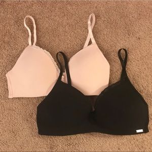 Nautica 36 B Lightly Padded Bra Set